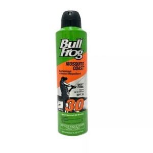 RARE DISCONTINUED 1 Bull Frog Mosquito Coast Sunscreen Insect Repellent SPF 30